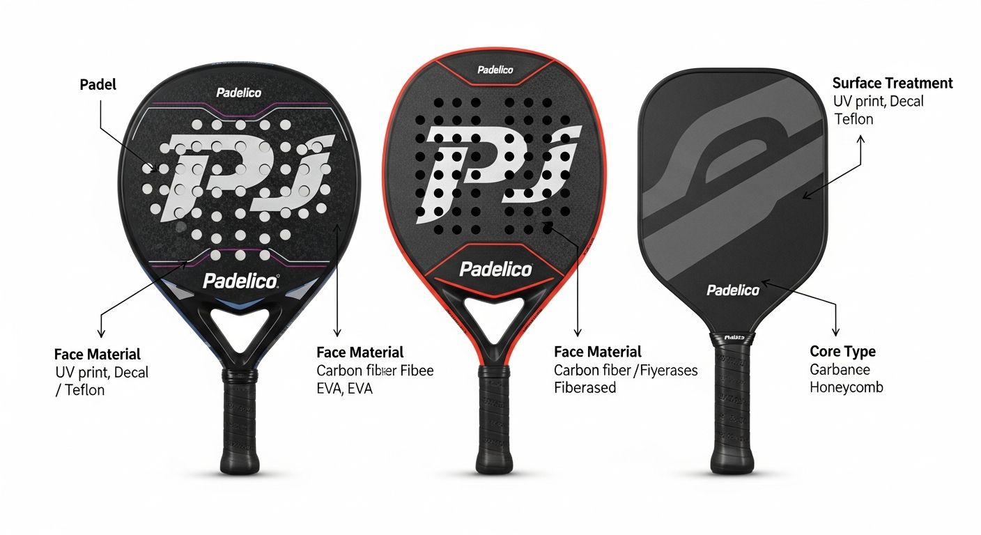 Modular Padel Racket customize racket - padel racket manufacturer